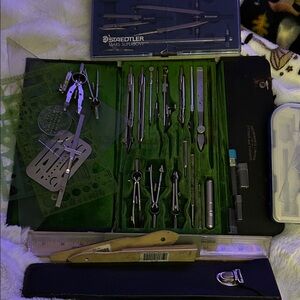 Professional Drafting Set - Silver